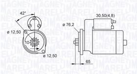 Стартер Magneti Marelli 063521230140