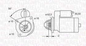 Стартер Magneti Marelli 063523624010