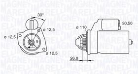 Стартер Magneti Marelli 063216741010