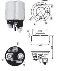 Тяговое реле стартера Magneti Marelli 940113050570