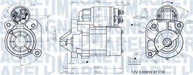 Стартер Magneti Marelli 063721186010