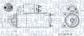 Стартер Magneti Marelli 063720613010