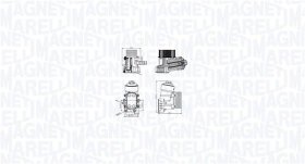 Масляный радиатор двигателя Magneti Marelli 350300003400