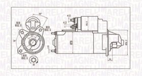 Стартер Magneti Marelli 063721396010