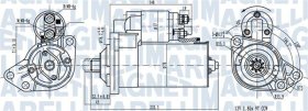 Стартер Magneti Marelli 063720789010