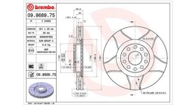 Тормозной диск Magneti Marelli 360406001805
