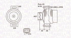 Генератор Magneti Marelli 063731740010