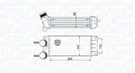 Интеркулер Magneti Marelli 351319204920