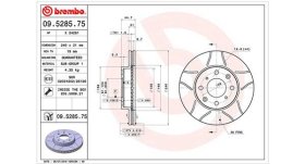 Тормозной диск Magneti Marelli 360406027505