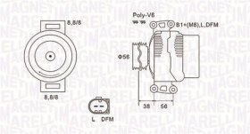 Генератор Magneti Marelli 063731811010