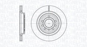 Тормозной диск Magneti Marelli 361302040456
