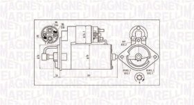 Стартер Magneti Marelli 063720984010