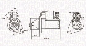 Стартер Magneti Marelli 063721294010