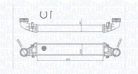 Интеркулер Magneti Marelli 351319204180