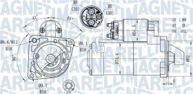 Стартер Magneti Marelli 063721428010