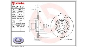Тормозной диск Magneti Marelli 360406037500