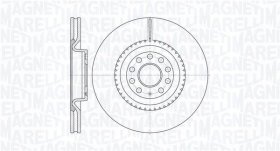 Тормозной диск Magneti Marelli 361302040697