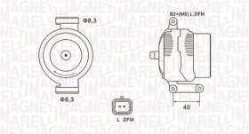 Генератор Magneti Marelli 063731470010