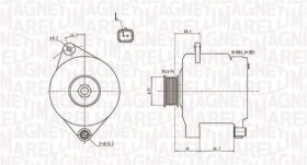Генератор Magneti Marelli 063731444010