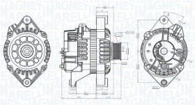 Генератор Magneti Marelli 063730861010