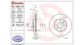 Гальмівний диск Magneti Marelli 360406043300