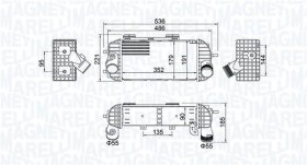 Интеркулер Magneti Marelli 351319205760