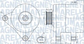 Генератор Magneti Marelli 063731985010