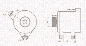 Генератор Magneti Marelli 063731747010