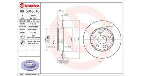 Тормозной диск Magneti Marelli 360406043800