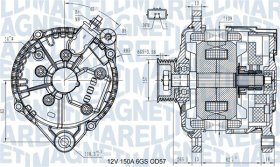 Генератор Magneti Marelli 063731430110