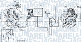 Стартер Magneti Marelli 063721273010
