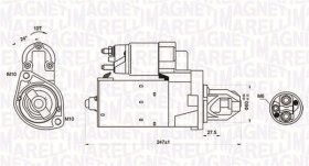 Стартер Magneti Marelli 063721249010