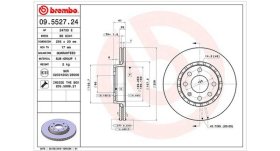 Тормозной диск Magneti Marelli 360406008100