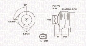 Генератор Magneti Marelli 063731541010