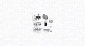 Оливний радіатор двигуна Magneti Marelli 350300001100