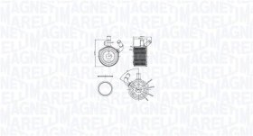 Масляный радиатор двигателя Magneti Marelli 350300002900
