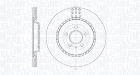 Тормозной диск Magneti Marelli 361302040776