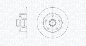 Тормозной диск Magneti Marelli 361302040241
