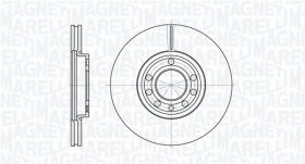 Тормозной диск Magneti Marelli 361302040154