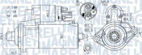 Стартер Magneti Marelli 063721512010
