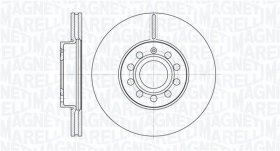 Тормозной диск Magneti Marelli 361302040158