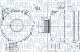 Генератор Magneti Marelli 063731967010