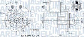 Стартер Magneti Marelli 063721469010