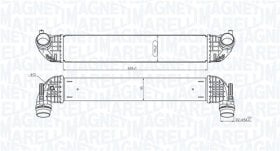 Интеркулер Magneti Marelli 351319205860