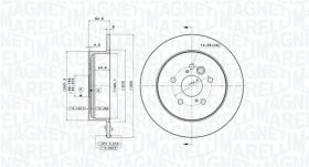 Тормозной диск Magneti Marelli 360406111800
