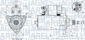 Стартер Magneti Marelli 063720598010
