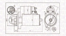 Стартер Magneti Marelli 063721202010