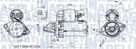 Стартер Magneti Marelli 063721346010