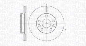 Гальмівний диск Magneti Marelli 361302040773