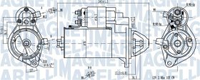 Стартер Magneti Marelli 063720976010